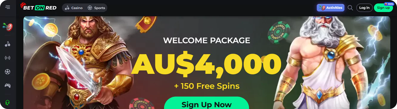 About BetOnRed Casino with payments via Neosurf in Australia