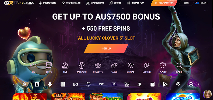 Ricky casino review for players from Australia
